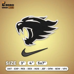 Panther Nike Embroidery Logo
