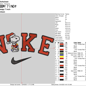 Nike Snoopy Swoosh Embroidery Logo-1